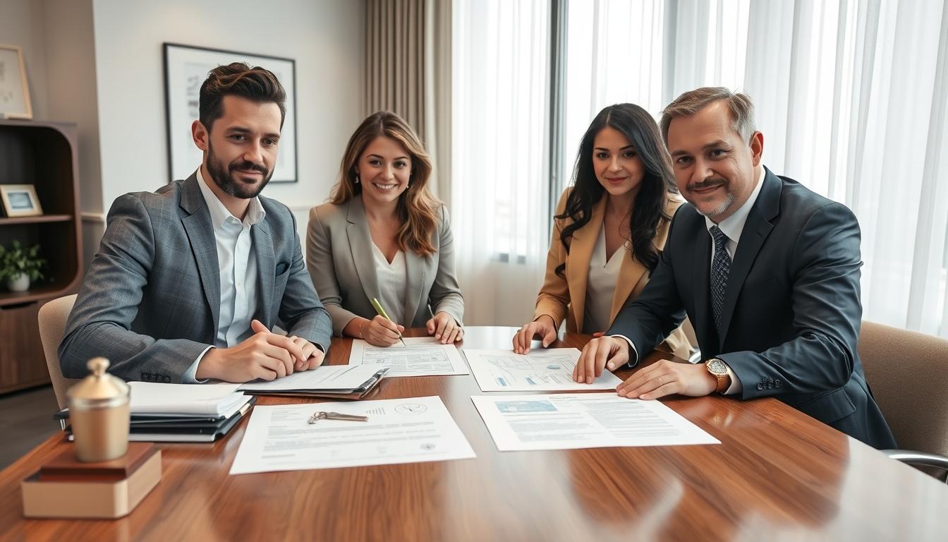 Business contract documents